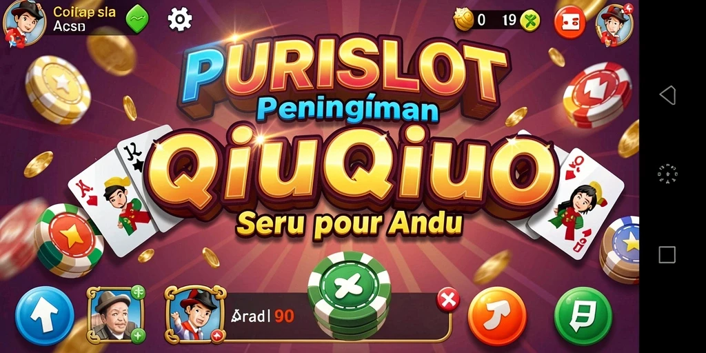 Gameplay seru di PURISLOT dengan kartu QiuQiu.