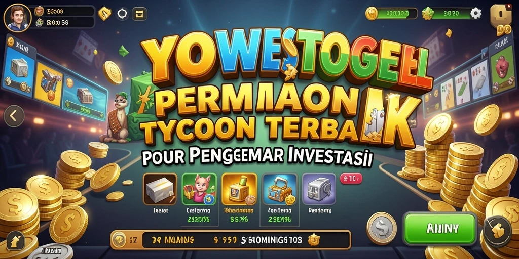 Tampilan gameplay YOWESTOGEL yang penuh strategi dan investasi.